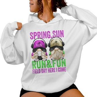 Runner Gnome Quote For And Girls For Field Day Women Hoodie - Monsterry UK
