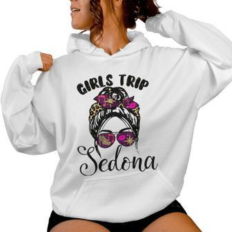 Girls Trip Sedona 2024 Weekend Birthday Squad Women Hoodie | Mazezy