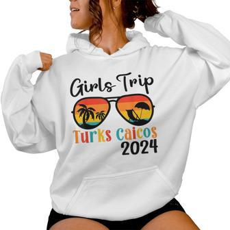 Girls Trip Turks Caicos 2024 Girls Travel Vacation Matching Women Hoodie | Mazezy DE