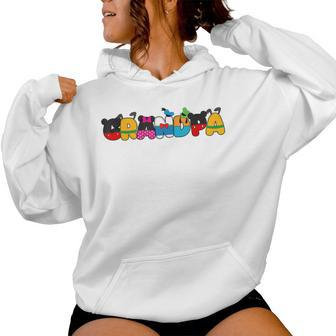 Grandpa Of The Birthday Girl Mouse Family Matching Women Hoodie - Monsterry AU