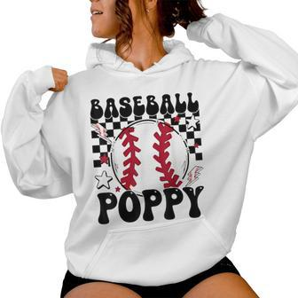 Groovy Baseball Poppy Ball Poppy Pride Women Hoodie - Monsterry UK
