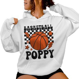 Groovy Basketball Poppy Ball Poppy Pride Women Hoodie - Monsterry DE