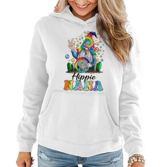 Hippie Nana Gnome Colorful Gnome Mother's Day Women Hoodie - Monsterry UK