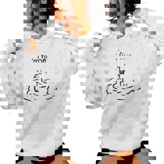 I'm Fine Like Hand Thumbs Up On Water Surface I'm Fine Women Hoodie - Thegiftio