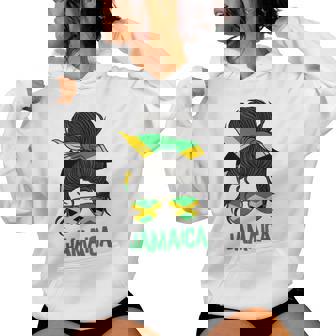 Jamaica For Girl Jamaican Flag For Jamaica Women Hoodie - Thegiftio
