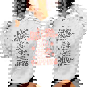 Just A Girl Who Loves Yapping Certified Professional Yapper Women Hoodie - Seseable