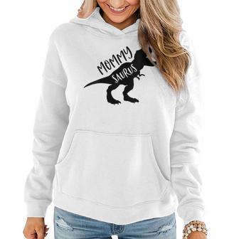 Mommy Saurus Mommysaurus Dinosaur Family Mom Women Hoodie - Monsterry