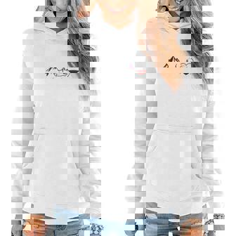 Montagne Fréquence Cardiaque 28 Sweat à capuche femme - Cadeauxyz