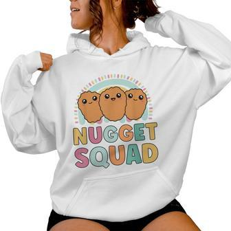 Nuggets Squad Matching For Girls Chicken Nuggets Women Hoodie - Monsterry