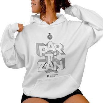 Partizan Belgrade Kapuzenpullover für Damen - Geschenkecke