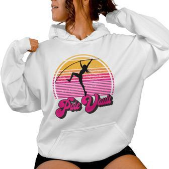 Pole Vault Fun Pole Vaulting For Girl Vaulters Women Hoodie - Monsterry AU