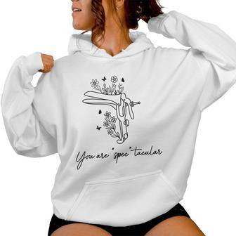 You Are Spectacular Floral Ob Gyn Obstetrician Nurse Women Hoodie - Seseable