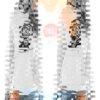 Sweat à capuche femme Team Lucky Strike Moto GP 1985, Design Rétro Course - Cadeauxyz