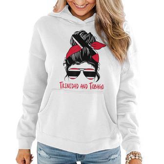 Trinidad And Tobago Girl Trinidadian Girl Flag Women Hoodie - Monsterry AU