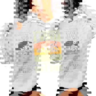 Never Underestimate A Woman On A Dirt Bike Motocross Women Hoodie - Thegiftio