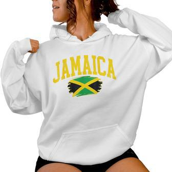 Vintage Jamaica Vacation Retro Jamaican Souvenir Women Women Hoodie - Seseable