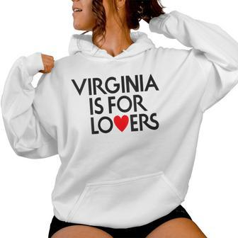 Vintage Virginia Is For The Lovers For Men Women Women Hoodie - Seseable