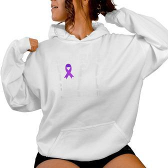 I Wear Purple For Lupus Awareness Month Lupus Support Women Hoodie - Thegiftio UK