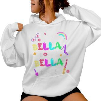 Youth I'm Bella Doing Bella Things Cute Girls Personalized Name Women Hoodie - Seseable