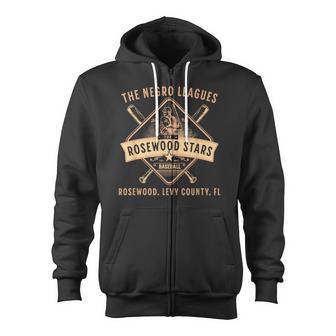 1923 Rosewood Stars Negro League Baseball Legacy Zip Up Hoodie - Monsterry UK