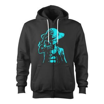 Anime One Piece Zip Up Hoodie - Monsterry AU