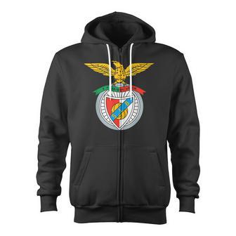 Benfica Club Supporter Fan Portugal Portuguese Zip Up Hoodie - Monsterry CA