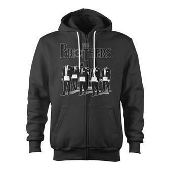 The Brothers Together The Point Within A Circle Masonic Zip Up Hoodie - Monsterry DE