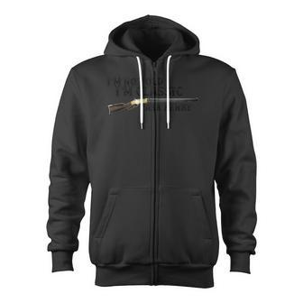 Classic Henry Lever Action Rifle For Gun Enthusiasts Zip Up Hoodie - Monsterry CA