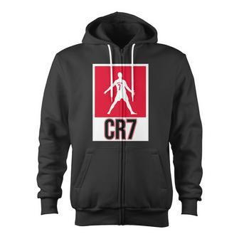 Cr7 Ronaldo Zip Up Hoodie - Monsterry