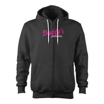 Daddys Princess Ddlg Zip Up Hoodie - Monsterry