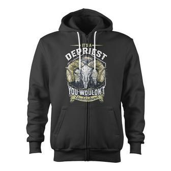Depriest Name Shirt Depriest Family Name V2 Zip Up Hoodie - Monsterry
