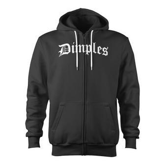Dimples Chola Chicana Mexican American Pride Hispanic Latina Zip Up Hoodie - Monsterry AU