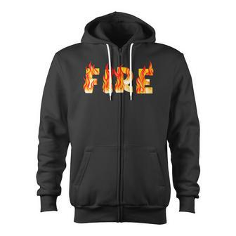 Fire And Ice Diy Last Minute Halloween Party Costume Couples Zip Up Hoodie - Monsterry CA