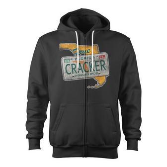 Florida Cracker Endangered Species Florida Native Zip Up Hoodie - Monsterry CA