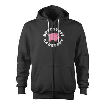 Pork Butt Stuff Barbecue Bbq Grilling Dad Zip Up Hoodie - Monsterry AU