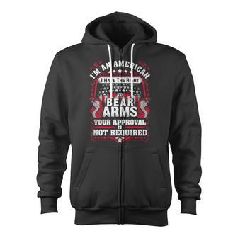 Gun Control Right To Bear Arms Zip Up Hoodie - Monsterry CA