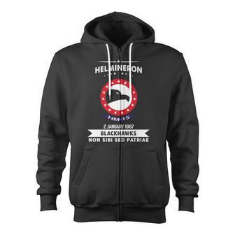 Helicopter Mine Countermeasures Squadron Hm Zip Up Hoodie - Monsterry AU