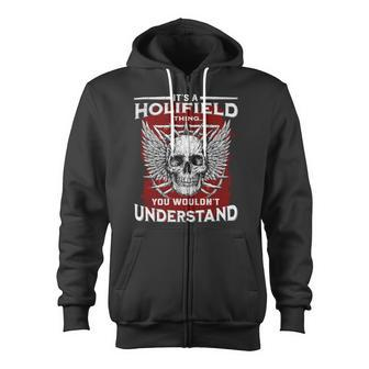 Holifield Name Shirt Holifield Family Name Zip Up Hoodie - Monsterry DE
