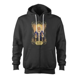 Our Lady Of The Rosary Catholic Prayer Rosaries Mary Zip Up Hoodie - Monsterry