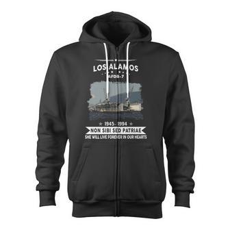 Los Alamos Afdb Zip Up Hoodie - Monsterry