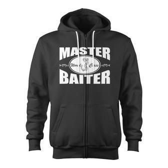 Master Baiter World Class Tshirt Zip Up Hoodie - Monsterry CA