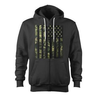 Men's Non-Typical Series Military Fatigue Men's Tactical Zip Up Hoodie - Monsterry