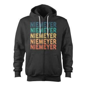 Niemeyer Name Shirt Niemeyer Family Name V2 Zip Up Hoodie - Monsterry