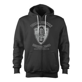 Theodore Roosevelt National Park Vacation Zip Up Hoodie - Monsterry AU