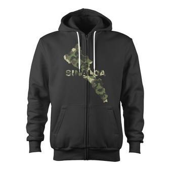 Proud Of My Roots Sinaloa Mexico Map Mexican Zip Up Hoodie - Monsterry CA