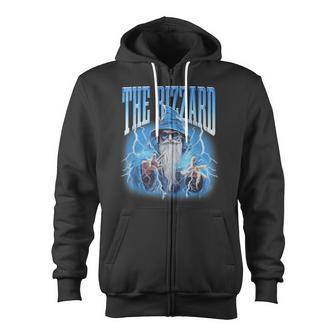 The Rizzard Rizz Wizard Meme Zip Up Hoodie - Monsterry UK