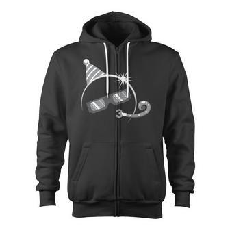 Total Solar Eclipse Birthday Party April 8 2024 Zip Up Hoodie - Monsterry DE