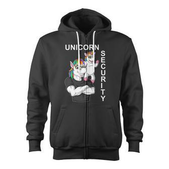 Unicorn Security V3 Zip Up Hoodie - Monsterry UK