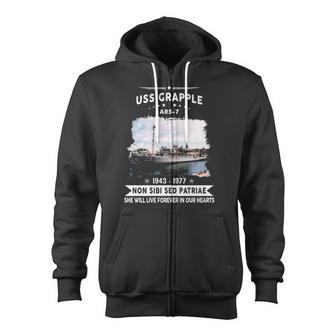 Uss Grapple Ars Zip Up Hoodie - Monsterry DE