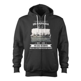 Uss Mauna Kea Ae Zip Up Hoodie - Monsterry UK